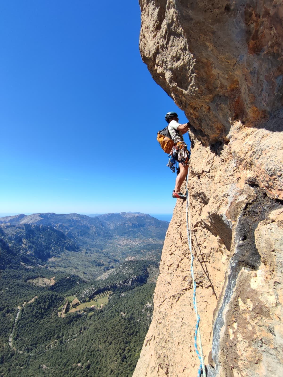 Guía de vía larga y escalada tradicional en Mallorca